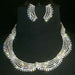 #11667 Drape Necklace and Earring Set