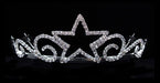 #16367 Festive Star Tiara with Combs - 1.75"