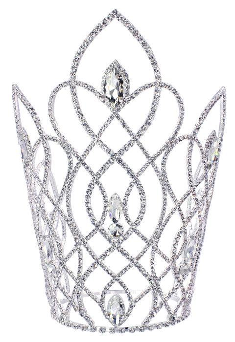 #16647 Vaulted Navette Adjustable Crown - 11"