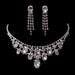Necklaces - Midsize #16508 - Oval Drape Necklace and Earring Set