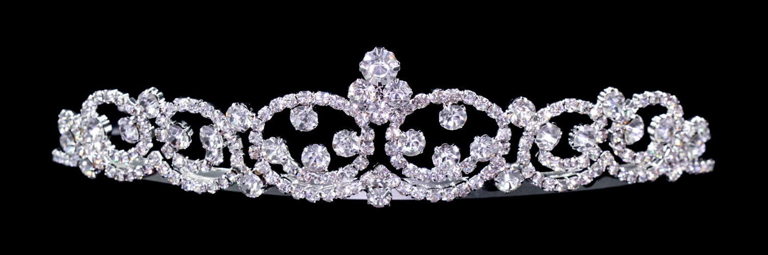 Fancy Crystal Tiara - #11149