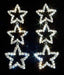 #11963 - Triple Star Drop Earrings