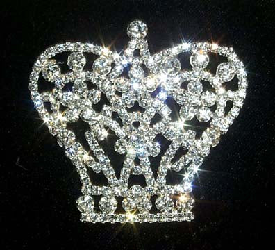 #11973 Tall Royal Crown Pin