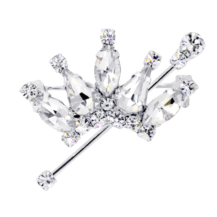 #12334 - Crown and Scepter Pin
