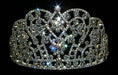 #12503 Large Butterfly Cluster Tiara - Flat Base
