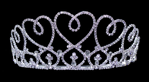 #12740 - Heart Bouquet Tiara