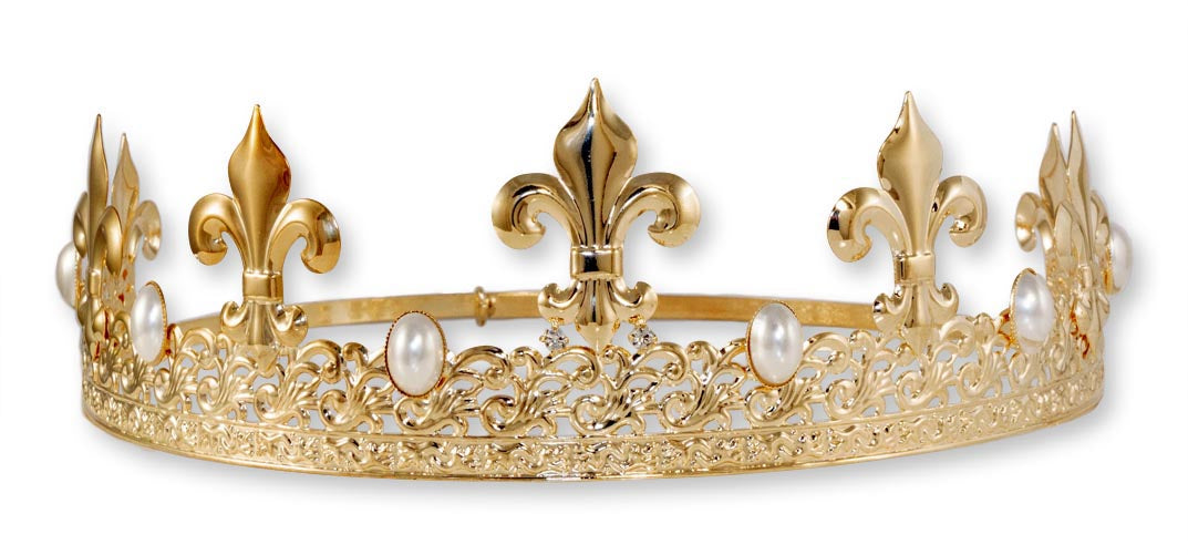 King's Crown #13082 - Gold PEARL