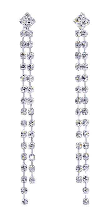 #13108 - Diamond Drop Dangling Earrings