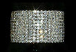 #13268XS - 10 Row Stretch Rhinestone Bracelet - Crystal Silver
