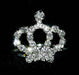 #13911 Rhinestone Crown Adjustable Ring