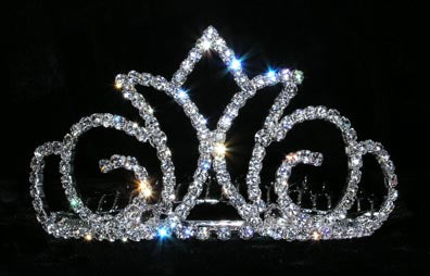 #14837 - Radiant Crown Tiara Comb
