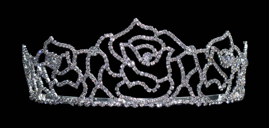#15454 - Rose Tiara 2 1/8"