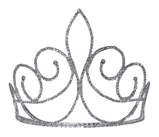 #15466 - Fleur De Swirl Tiara - 5"