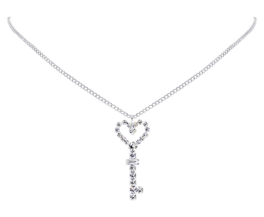#15473 - Key to My Heart Necklace