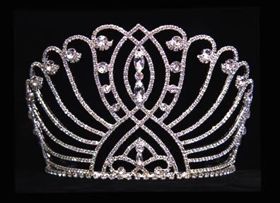 #16044 4.5" Intersecting Scroll Tiara