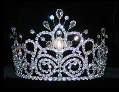 #16107 - Maus Spray Crown - Crystal - 4"
