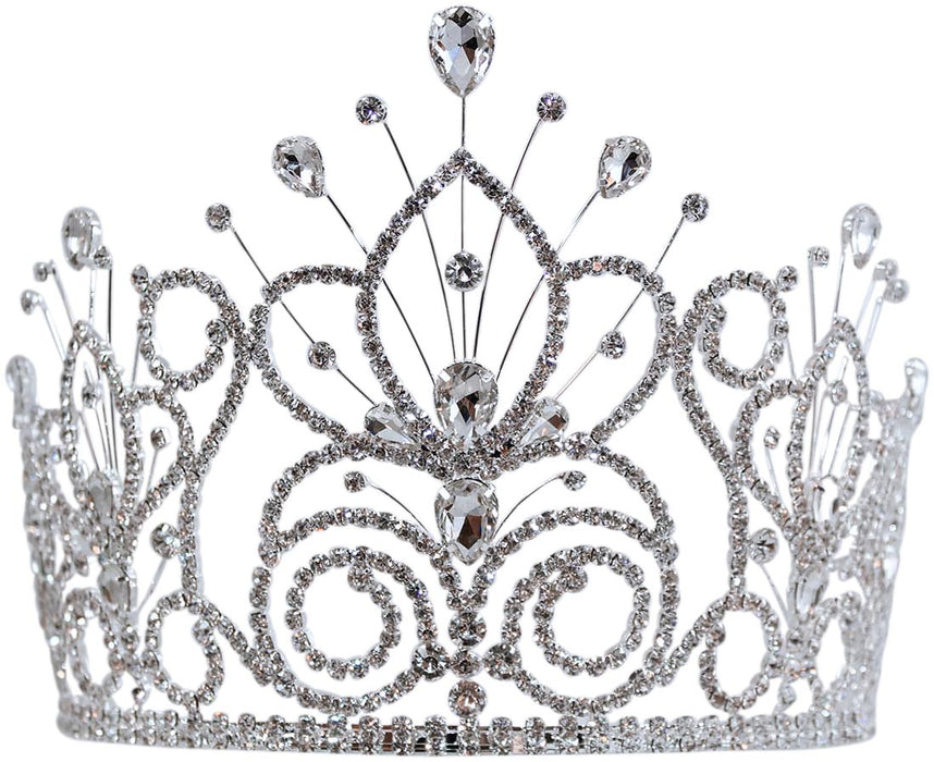 #16109 - Maus Spray Crown - Crystal - 6"