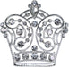 #16122 - French Majesty Crown Pin