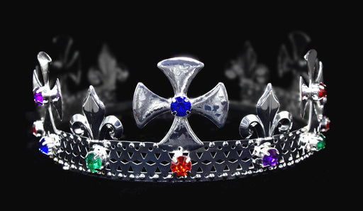 #16316MS King's Crown -  Multi Silver