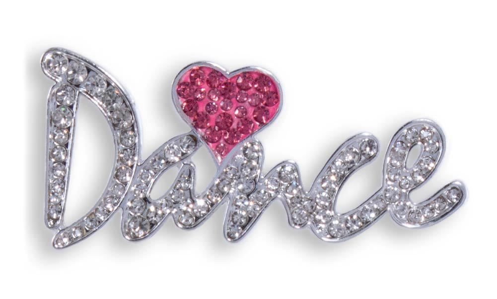 #16354 - Red Heart Dance Pin