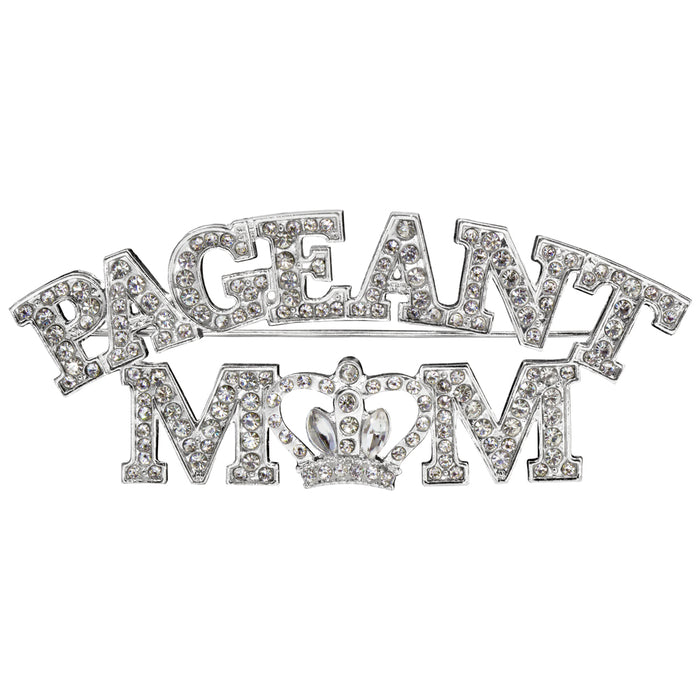 #16523 - Pageant Mom Pave Pin