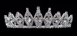 #16598 Rivoli Burst Tiara - 2" Tall