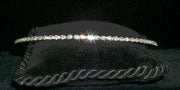 #6548 - Single Row Rhinestone Headband