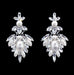 Earrings - Dangle #16546 - Pearl Petals Drop Earring