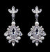 Earrings - Dangle #16552 - Pearl Cluster Drop Earrings