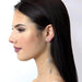 Earrings - Dangle #16931 - Teardrop Layered Front Back Earrings - 4.25"