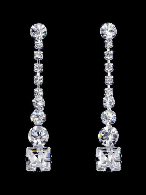 Earrings - Dangle #16932 - Elegant Drop Earrings - 1.5"