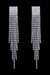 Earrings - Dangle #17072 - Flapper Fringe Earrings - 4.25"