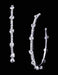 Earrings - Hoop #16925 - Spotted Hoop Earring - 2.25"