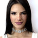 Necklaces - Collars #16705 - Oval Pearl Cluster Choker