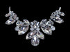 Necklaces - Midsize #16697 - Butterfly Rhinestone Collar Statement Necklace
