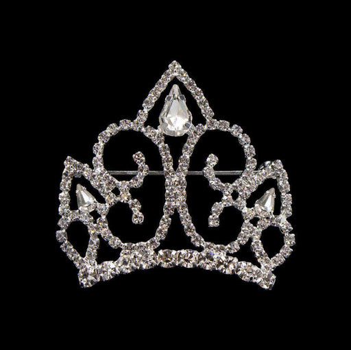 Pins - Pageant & Crown #16646 - Butterfly Tears Crown Pin