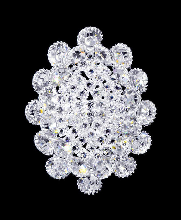Rings #17068 - Bouquet Crystal Ring - Adjustable