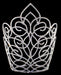 Tiaras & Crowns over 6" #16656 - Butterfly Gate Adjustable Crown - 11"