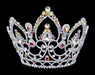 Tiaras & Crowns over 6" #16781AB - AB Arch tiara with Combs - 7"