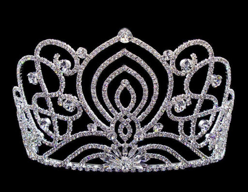 Tiaras & Crowns up to 6" #16443 - Living Orchid Tiara - 5"