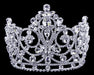 Tiaras & Crowns up to 6" #17023 Grandeur Tiara with Combs - 5.5"