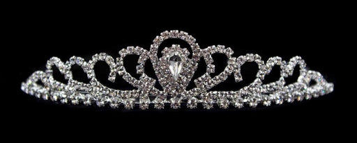 Tiaras up to 1" #16501 - Joining Wave Tiara with Combs - 1"