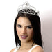 Tiaras up to 3" #16661 - Blooming Twist Tiara with Combs 3" Tall