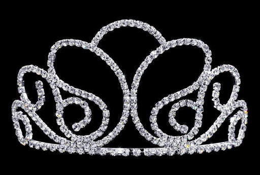 Tiaras up to 4" #16749 - Spring Breeze Tiara with Combs - 3.5"